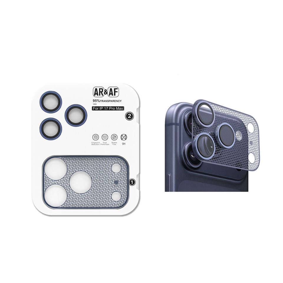 iPhone 17 Pro Max MiLi Elit-Grip Lens Kamera Koruyucu