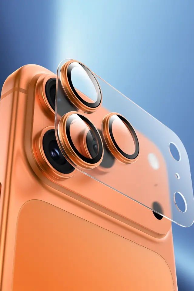 iPhone 17 Pro Max MiLi Seamless Lens Kamera Koruyucu