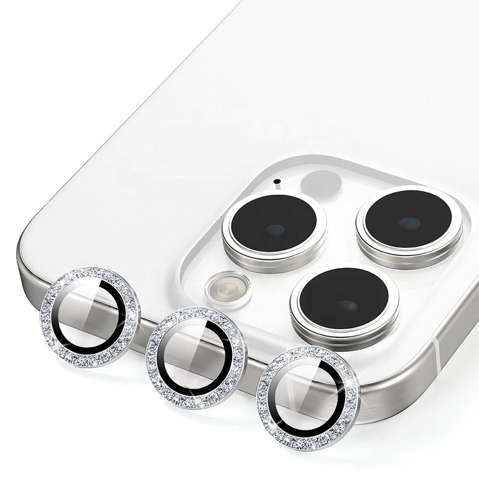 iPhone 17 Pro Max MiLi Glitter Safir Lens Kamera Koruyucu