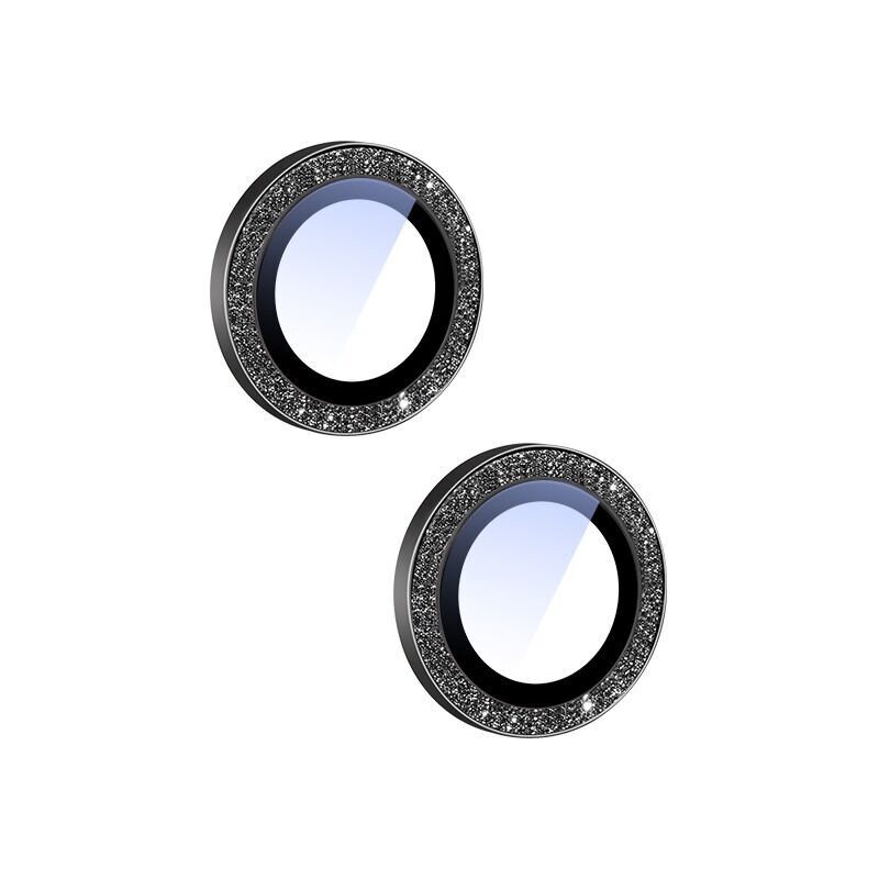 iPhone 16 Plus MiLi Glitter Safir Lens Kamera Koruyucu