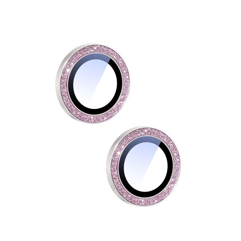 iPhone 16 Plus MiLi Glitter Safir Lens Kamera Koruyucu