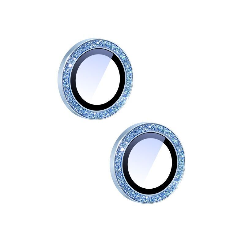 iPhone 16 MiLi Glitter Safir Lens Kamera Koruyucu