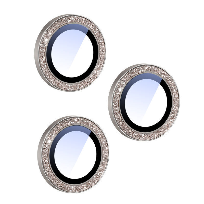 iPhone 14 Pro MiLi Glitter Safir Lens Kamera Koruyucu