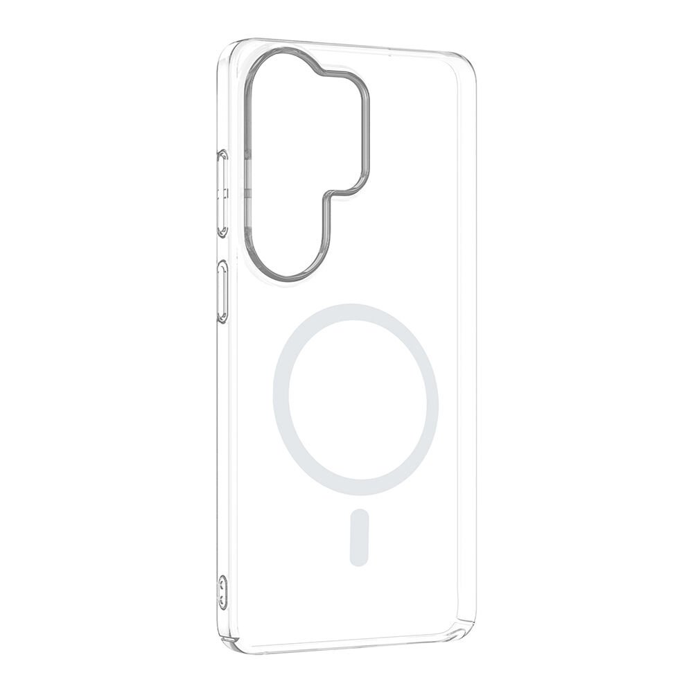 Samsung Galaxy S25 Ultra Kamera Korumalı MagSafe Uyumlu Şeffaf Mili Yoko Sert PC Kılıf
