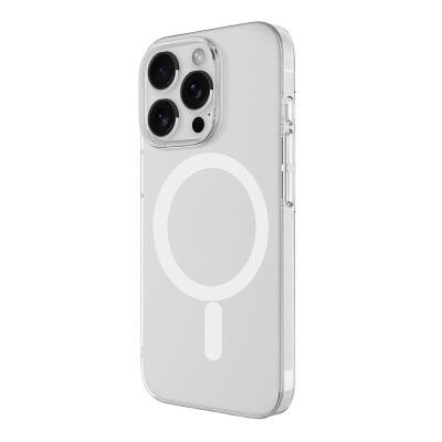 iPhone 12/12 Pro Kamera Korumalı MagSafe Uyumlu Şeffaf Mili Yoko Sert PC Kılıf