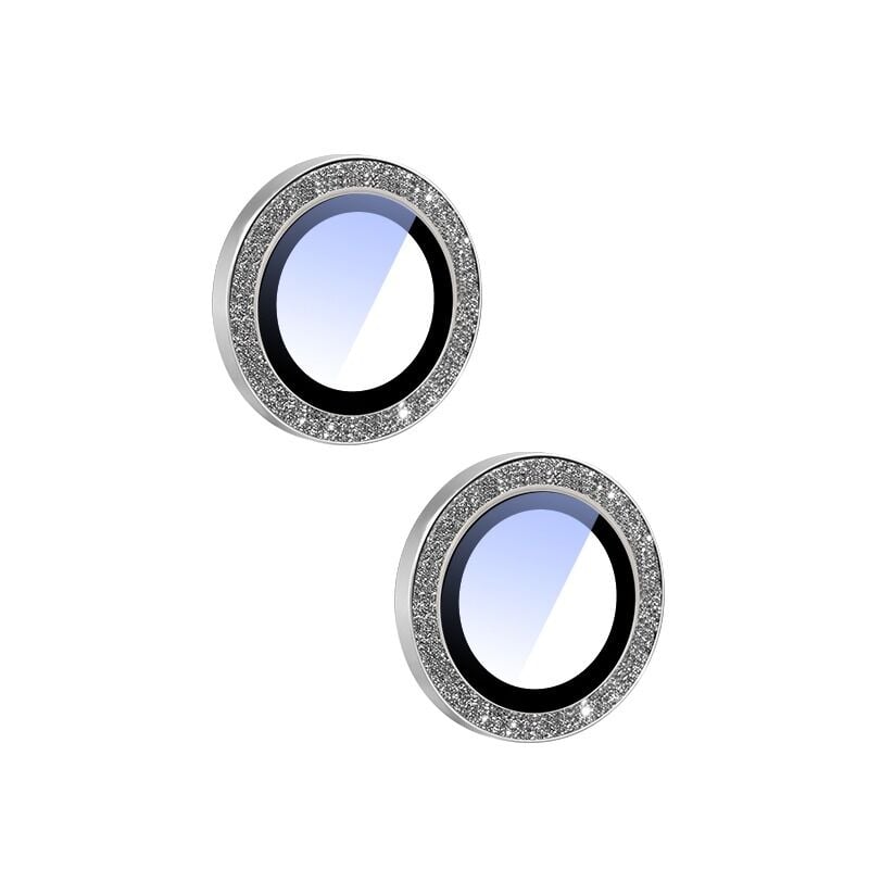 iPhone 14 Plus MiLi Glitter Safir Lens Kamera Koruyucu