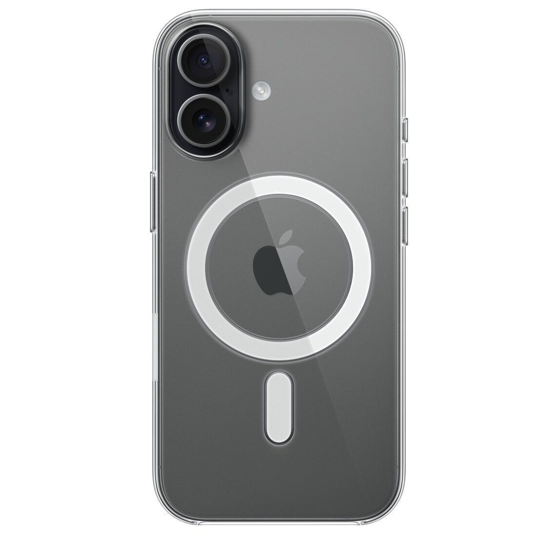 iPhone 17 Orijinal Animasyonlu MagSafe Uyumlu IC’li Şeffaf Sert PC Mili Animasyonlu Clear Case
