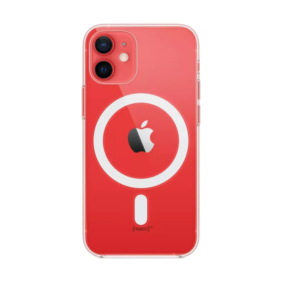 iPhone 12 Mini Orijinal Animasyonlu MagSafe Uyumlu IC’li Şeffaf Sert PC Mili Animasyonlu Clear Case MagSafe