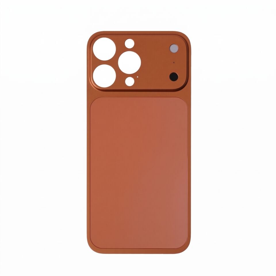 MiLi iPhone 17 Pro Max Stilinde Alüminyum Arka Panel