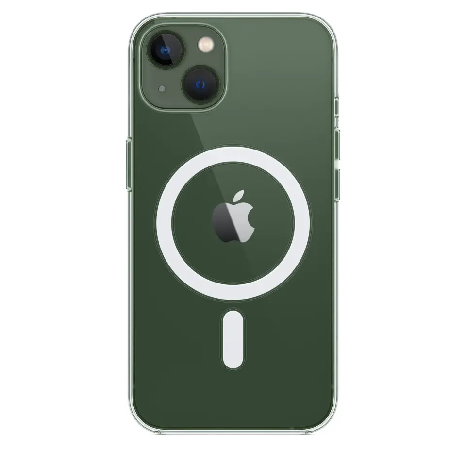 iPhone 13 Mini Orijinal Animasyonlu MagSafe Uyumlu IC’li Şeffaf Sert PC Mili Animasyonlu Clear Case MagSafe