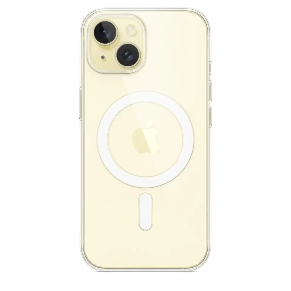 iPhone 15 Orijinal Animasyonlu MagSafe Uyumlu IC’li Şeffaf Sert PC Mili Animasyonlu Clear Case MagSafe