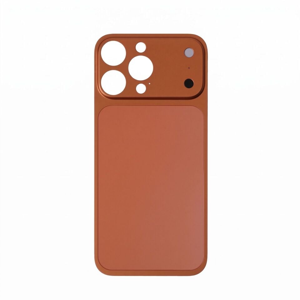 MiLi iPhone 17 Pro Stilinde Alüminyum Arka Panel