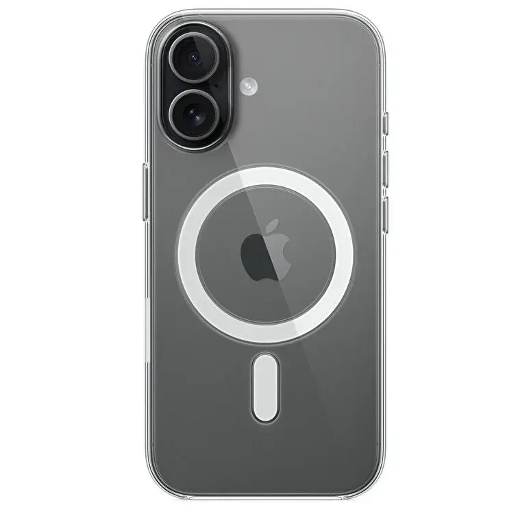 iPhone 16 Orijinal Animasyonlu MagSafe Uyumlu IC’li Şeffaf Sert PC Mili Animasyonlu Clear Case MagSafe