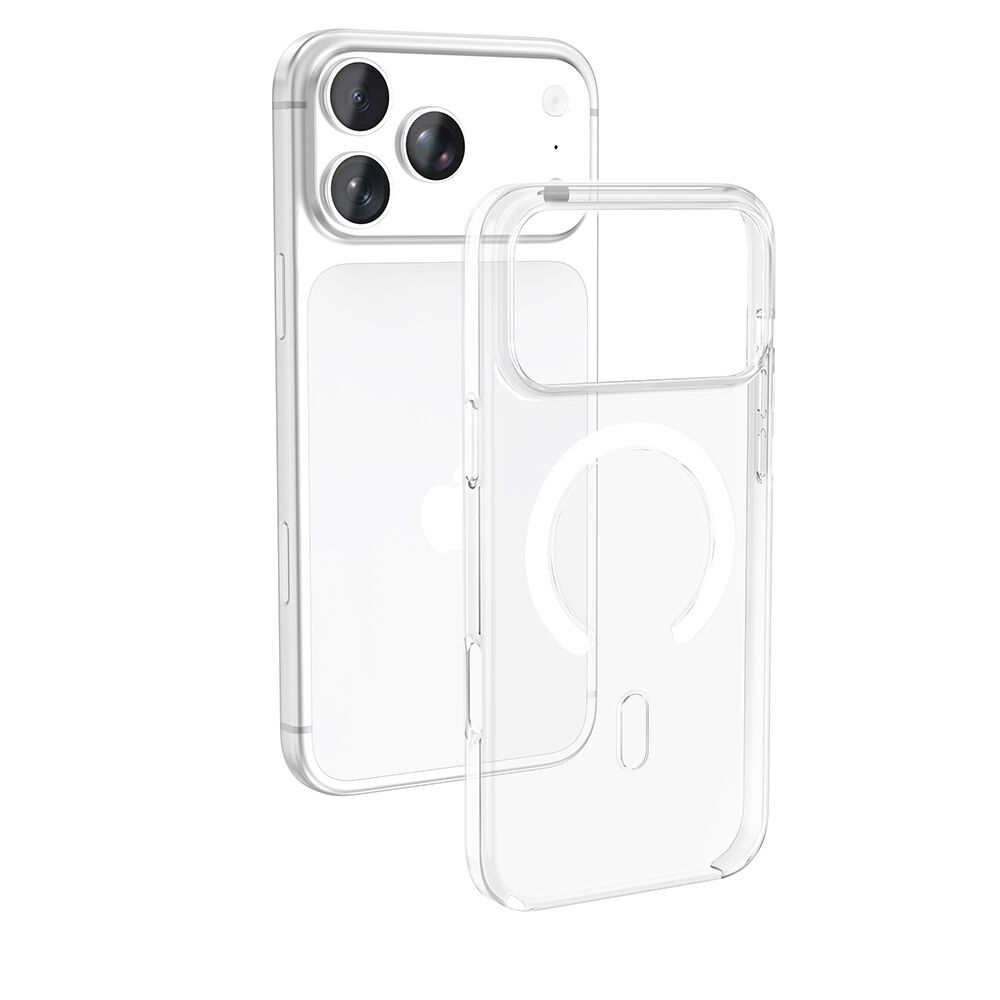 iPhone 17 Pro Orijinal Animasyonlu MagSafe Uyumlu IC’li Şeffaf Sert PC Mili Animasyonlu Clear Case MagSafe
