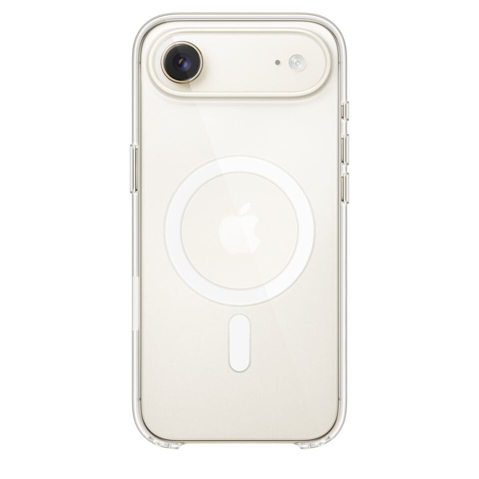 iPhone Air Orijinal Animasyonlu MagSafe Uyumlu IC’li Şeffaf Sert PC Mili Animasyonlu Clear Case MagSafe