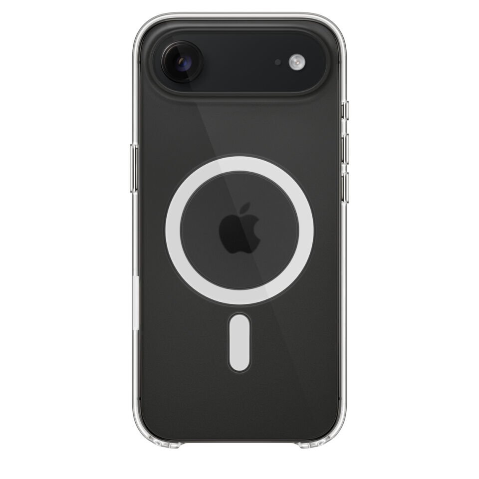 iPhone Air Orijinal Animasyonlu MagSafe Uyumlu IC’li Şeffaf Sert PC Mili Animasyonlu Clear Case MagSafe