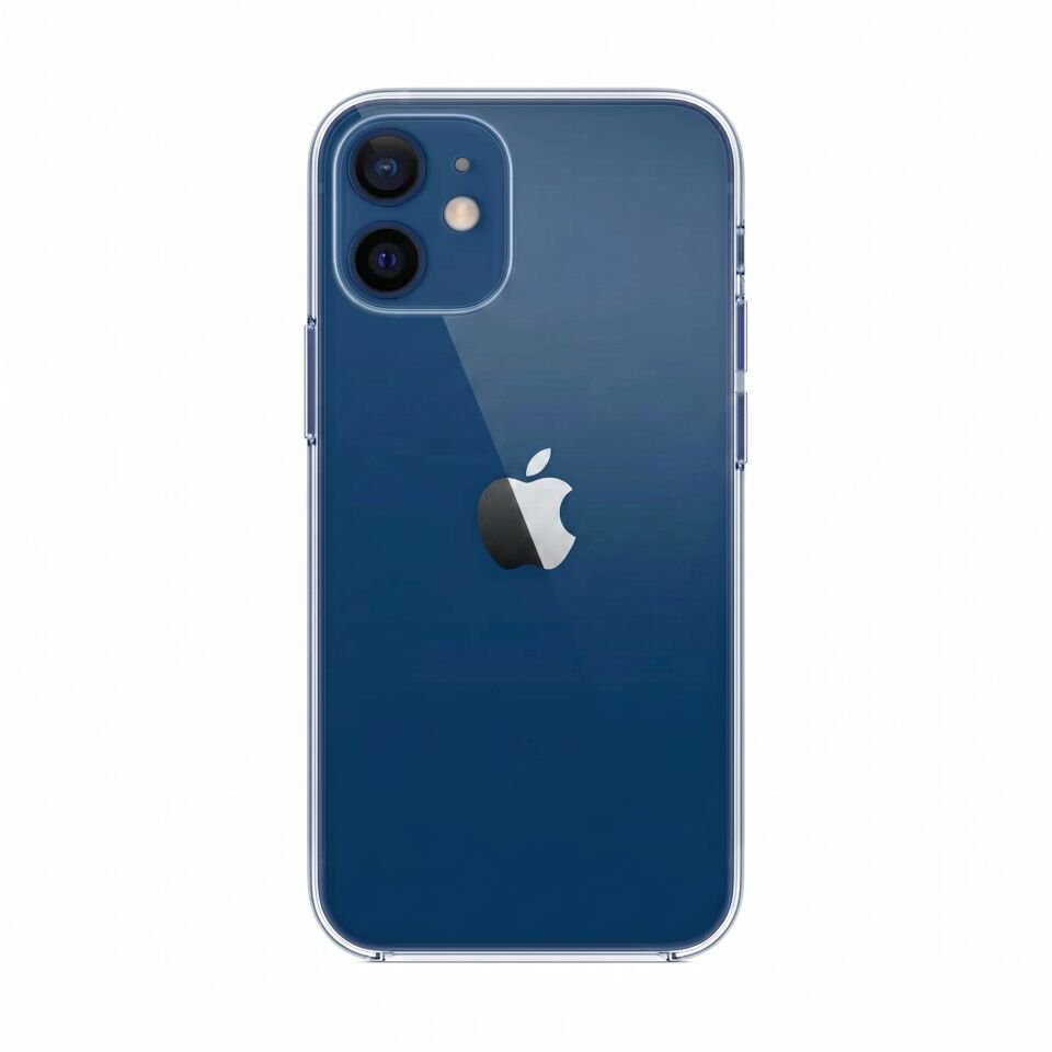 iPhone SE Orijinal Şeffaf Sert PC Mili Clear Case