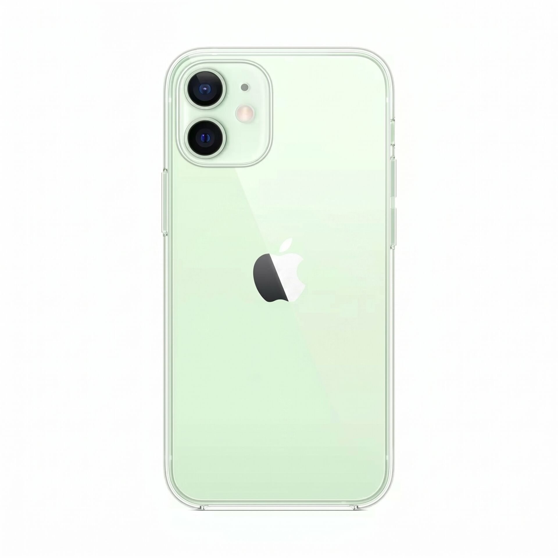 iPhone 12/12 Pro Orijinal Şeffaf Sert PC Mili Clear Case