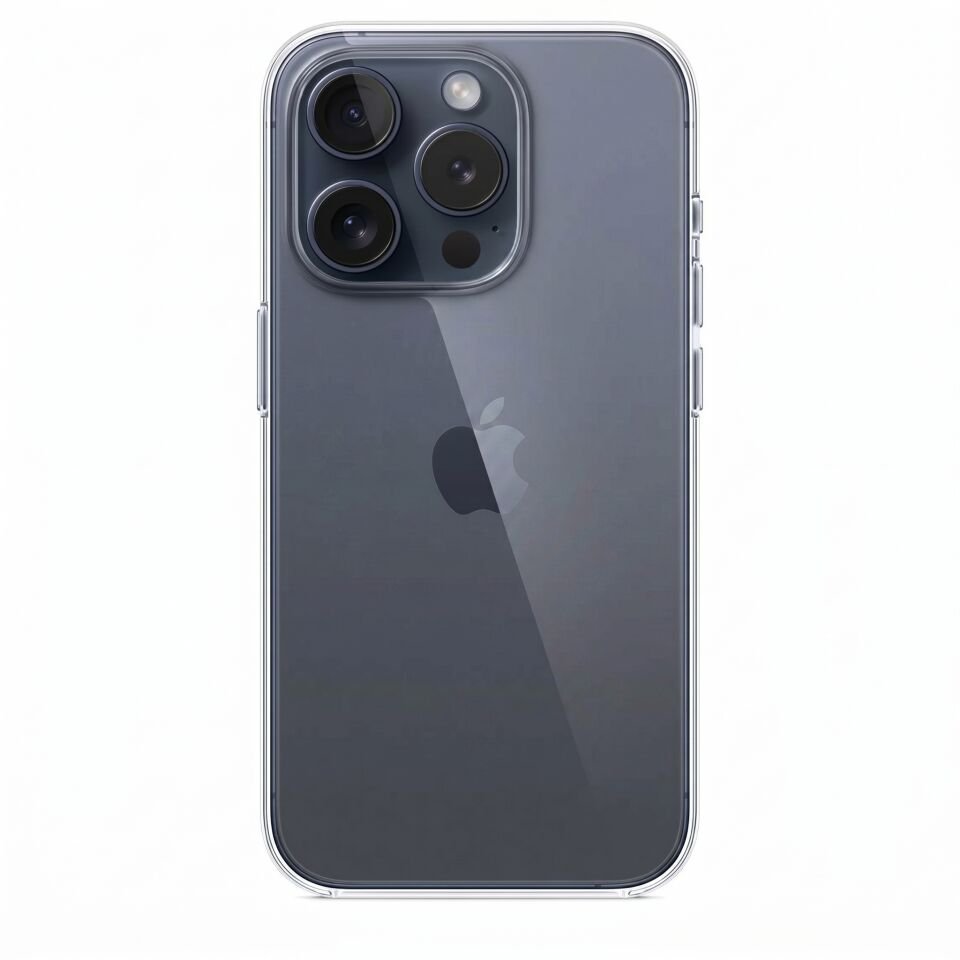 iPhone 13 Pro Orijinal Şeffaf Sert PC Mili Clear Case