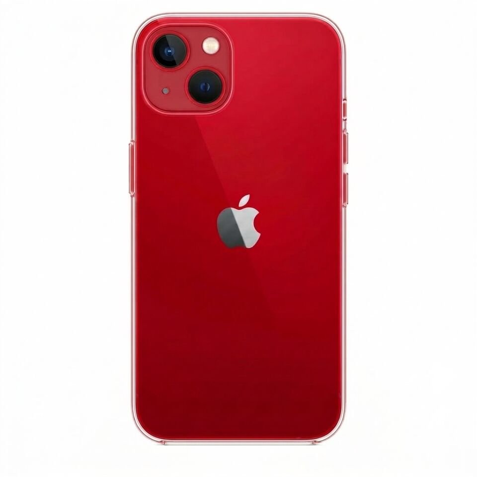 iPhone 13 Mini Orijinal Şeffaf Sert PC Mili Clear Case