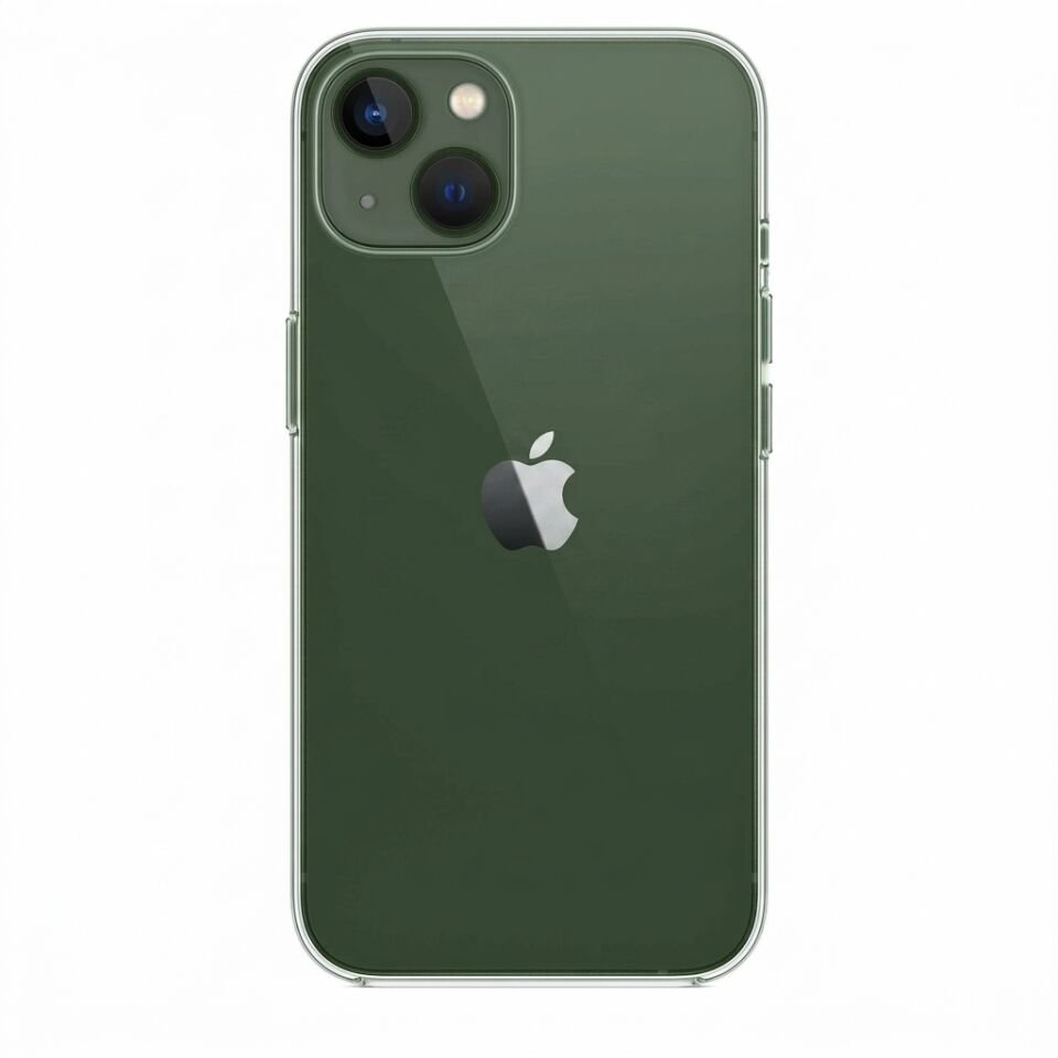 iPhone 13 Mini Orijinal Şeffaf Sert PC Mili Clear Case