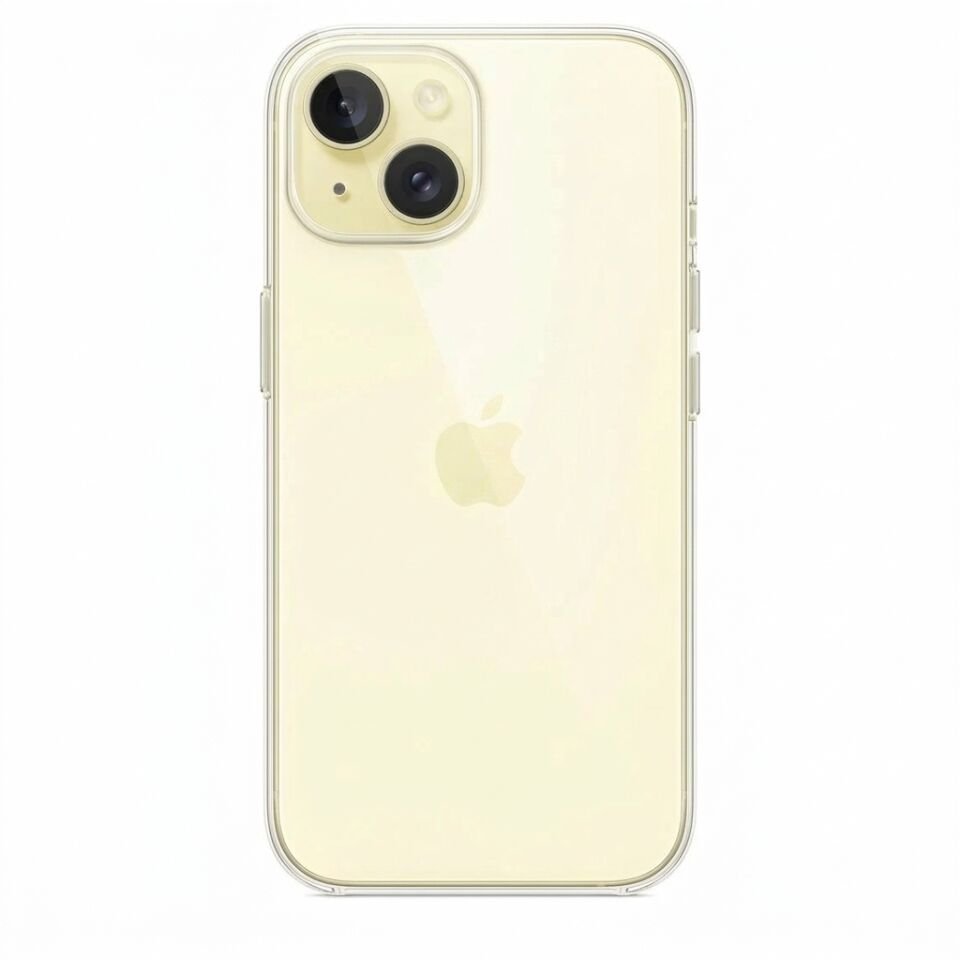 iPhone 14 Plus Orijinal Şeffaf Sert PC Mili Clear Case