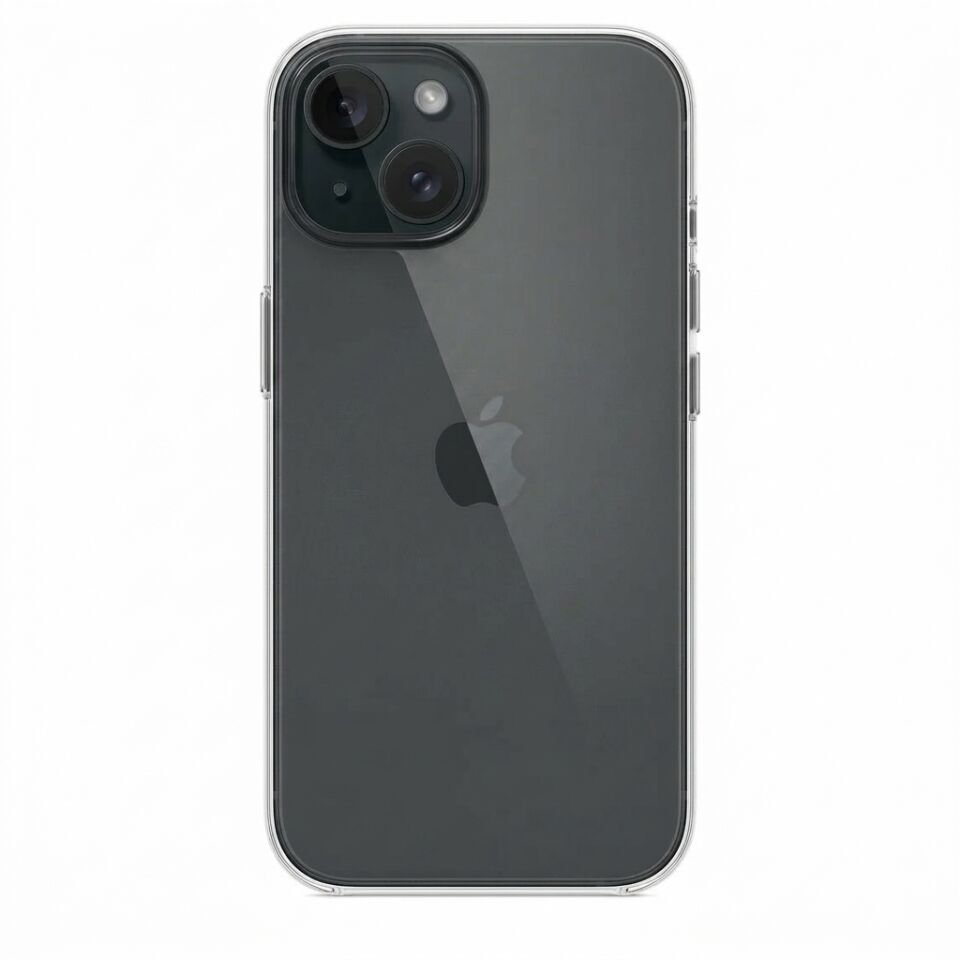 iPhone 14 Plus Orijinal Şeffaf Sert PC Mili Clear Case