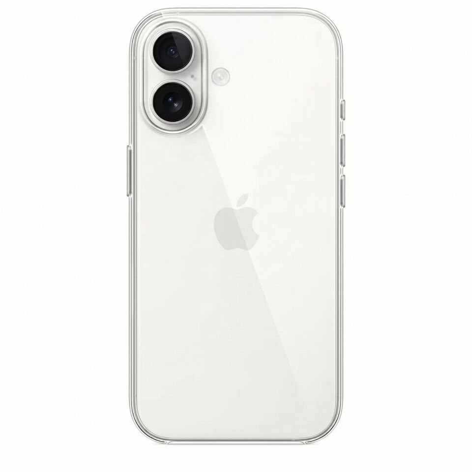 iPhone 16 Orijinal Şeffaf Sert PC Mili Clear Case