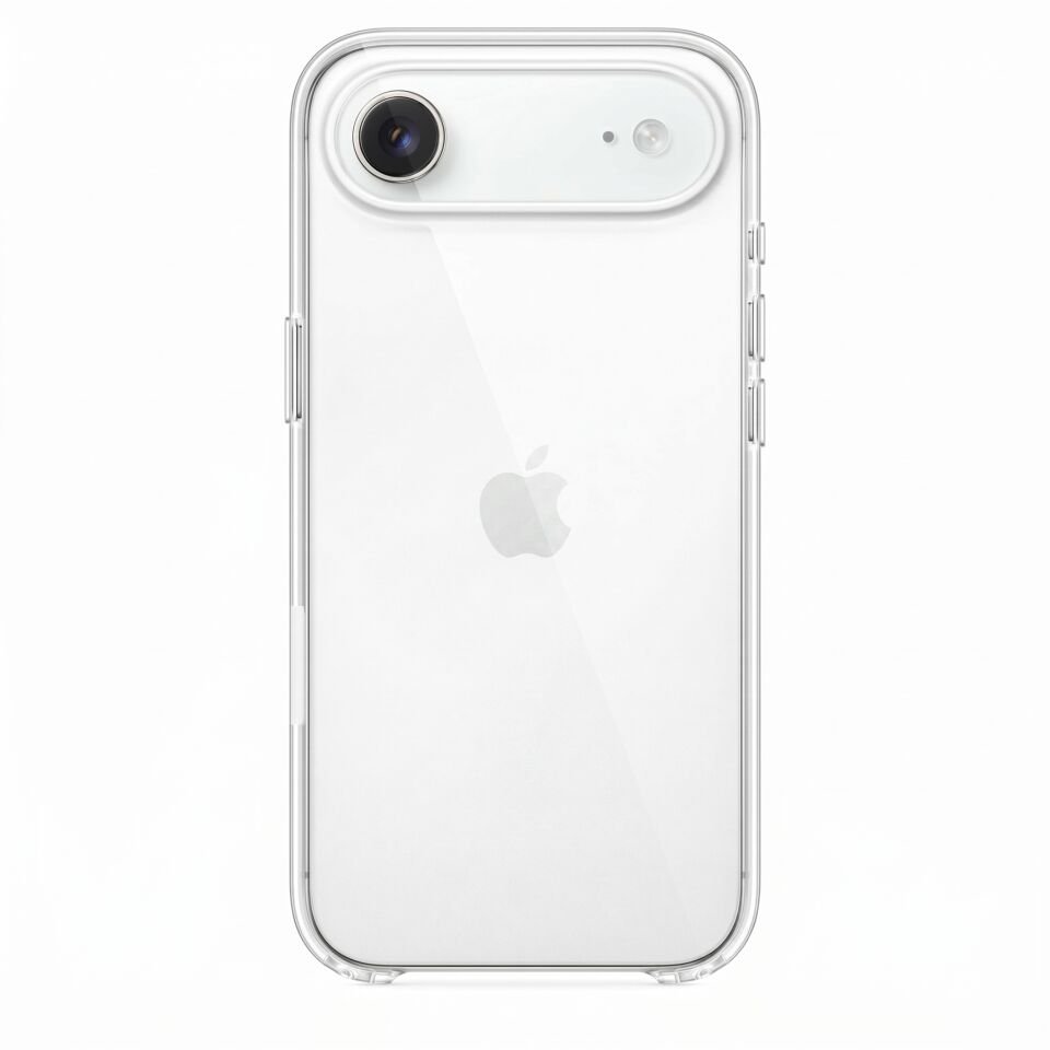 iPhone Air Orijinal Şeffaf Sert PC Mili Clear Case