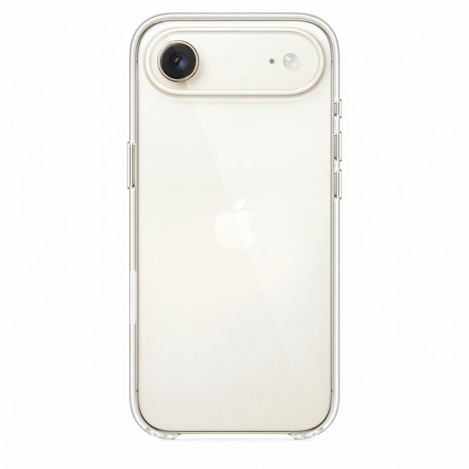 iPhone Air Orijinal Şeffaf Sert PC Mili Clear Case