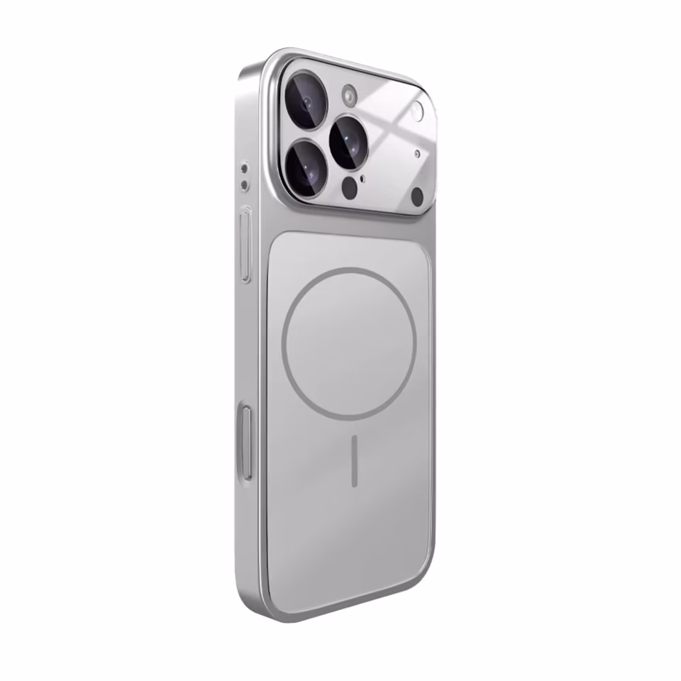 iPhone 17 Pro Max AG Glass MagSafe Dönüştürücü Kamera Camlı Mili AG Glass Kılıf