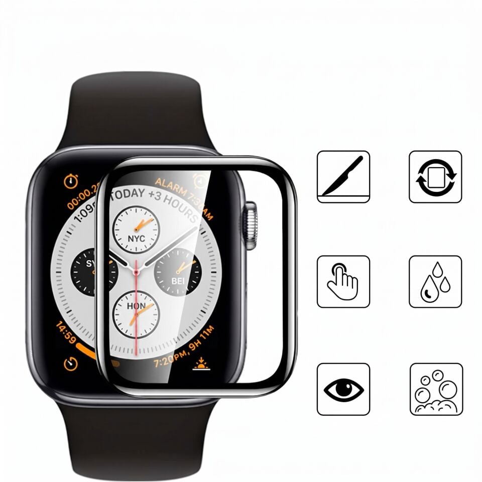 MiLi Apple Watch PMMA Ekran Koruyucu