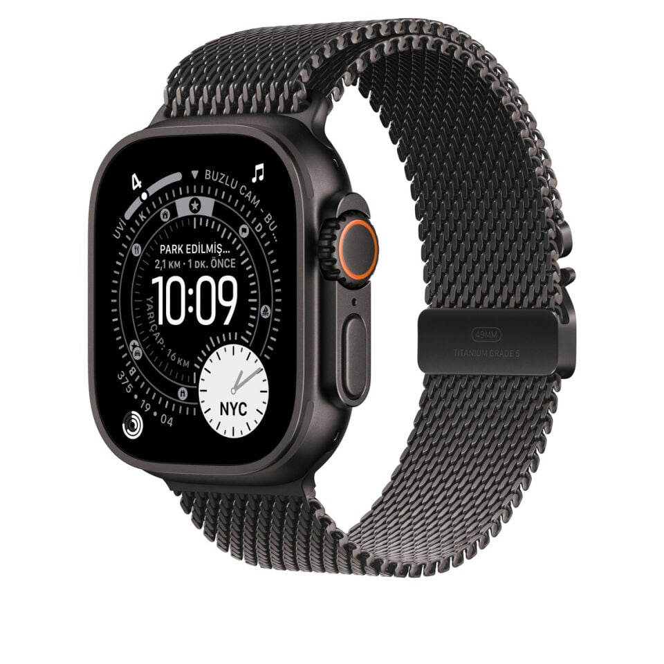 MiLi Apple Watch Titanyum Milano Loop