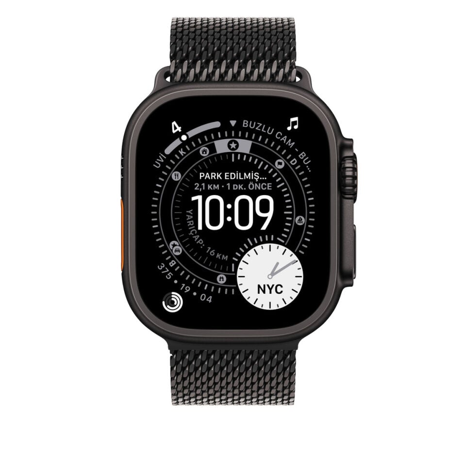 MiLi Apple Watch Titanyum Milano Loop