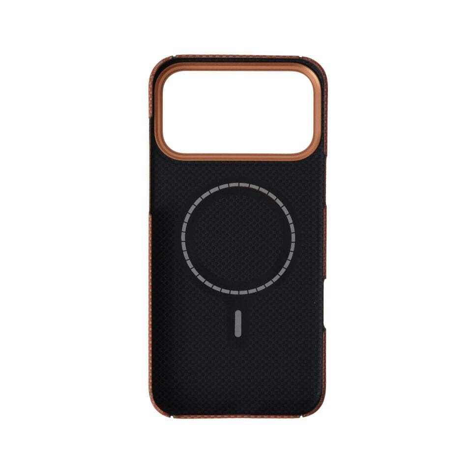 VIPER TitanFiber™ Fusion | 1500D Aramid Fiber Drift Amber - iPhone 17 Pro Alüminyum Zırhlı MagSafe Kılıf
