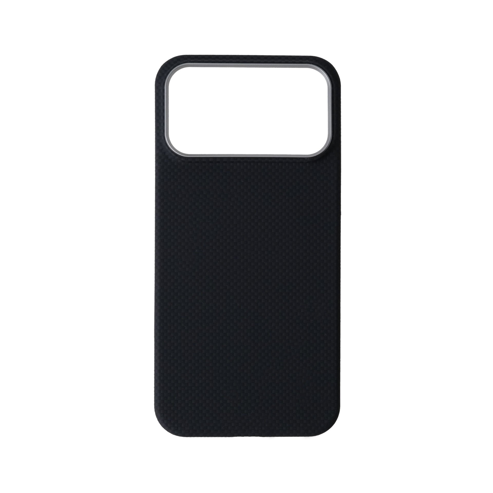 VIPER TitanFiber™ Stealth | 1500D Aramid Fiber Stealth Black - iPhone 17 Pro Max Alüminyum Zırhlı MagSafe Kılıf