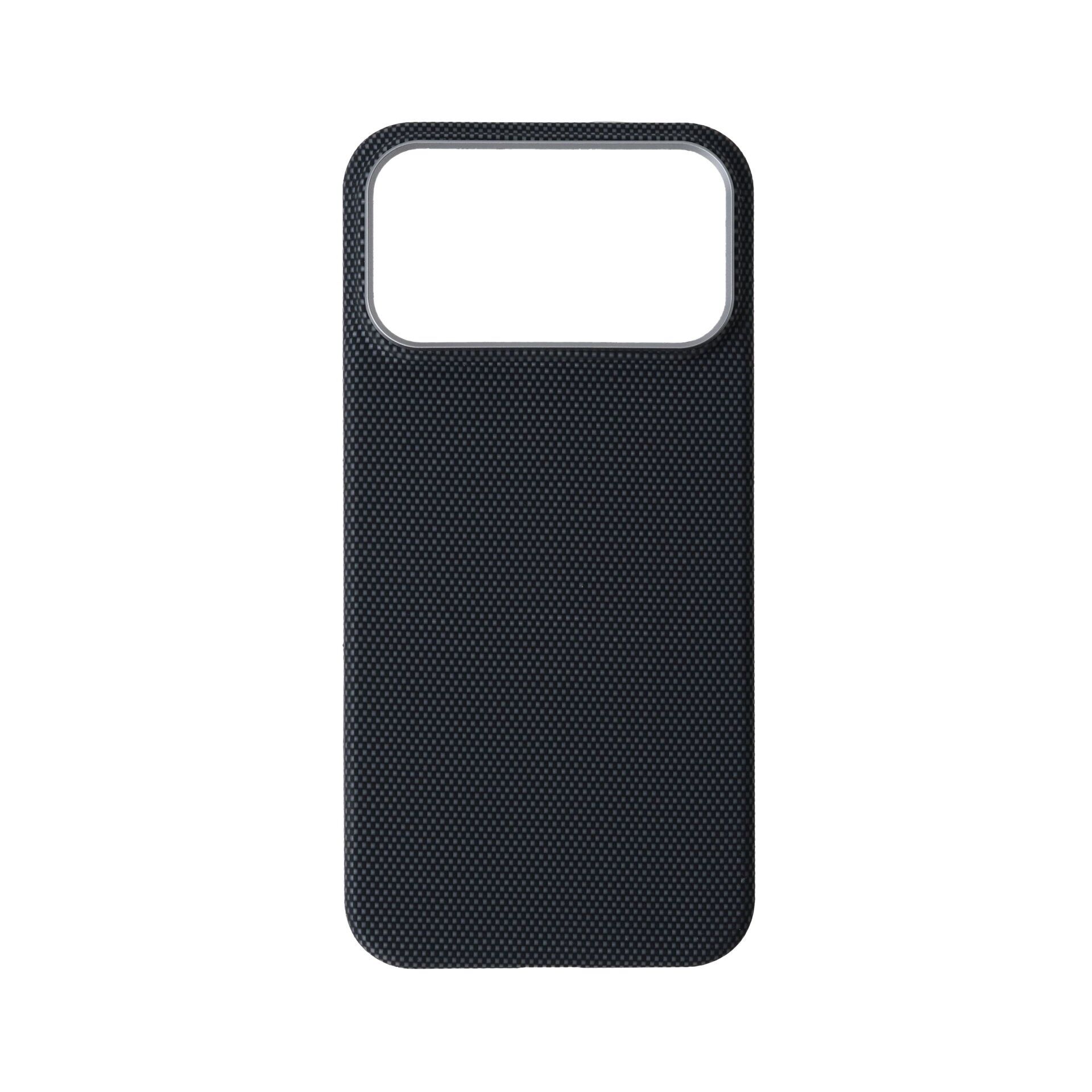 VIPER TitanFiber™ Fusion | 1500D Aramid Fiber Titanium Grey - iPhone 17 Pro Alüminyum Zırhlı MagSafe Kılıf