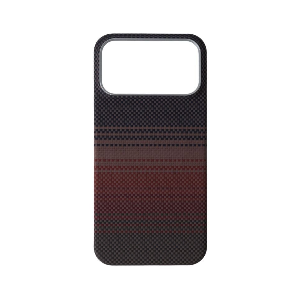 VIPER TitanFiber™ Horizon | 1500D Aramid Fiber Sunset Fusion - iPhone 17 Pro Alüminyum Zırhlı MagSafe Kılıf