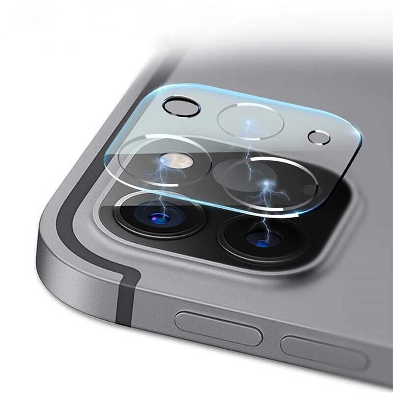 MiLi iPad 2020 Kamera Lens Koruyucu Temperli Cam