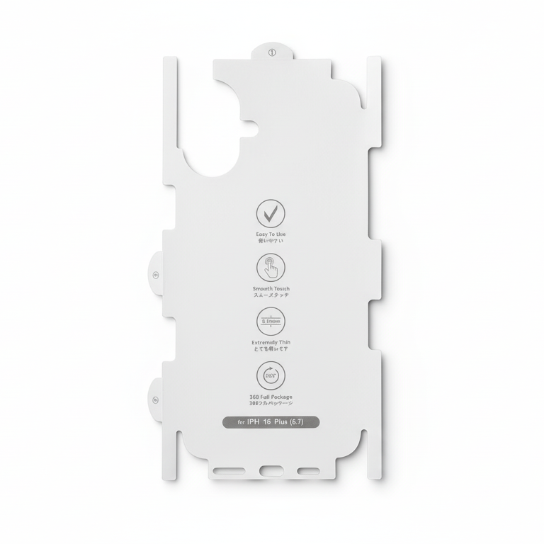 Mili iPhone 16 Plus 0.15mm Full Body Arka Gövde Kaplama