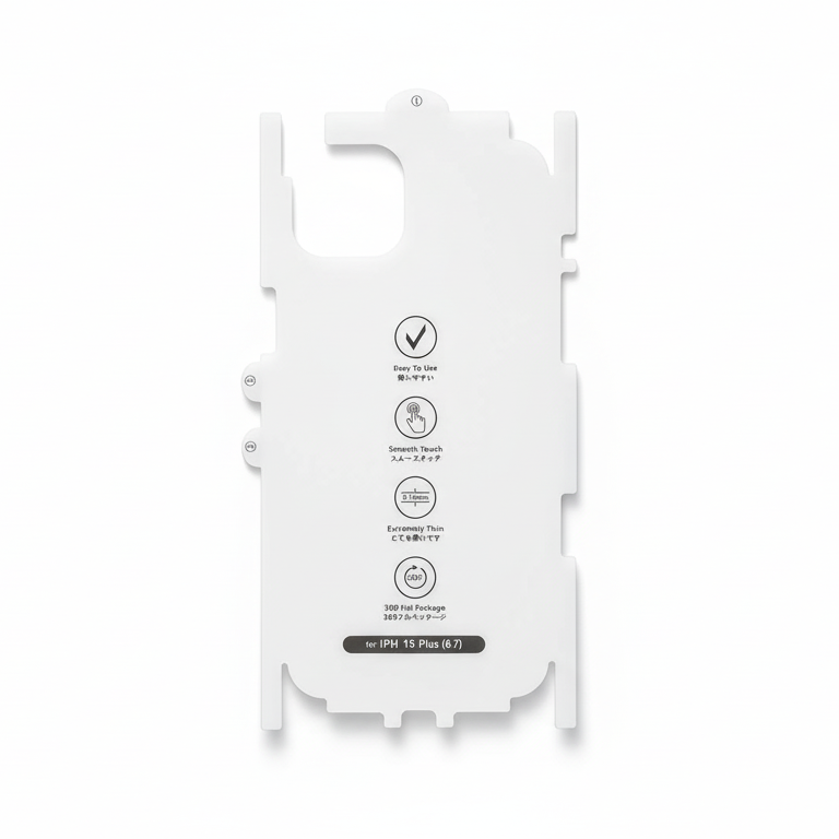 Mili iPhone 15 Plus 0.15mm Full Body Arka Gövde Kaplama