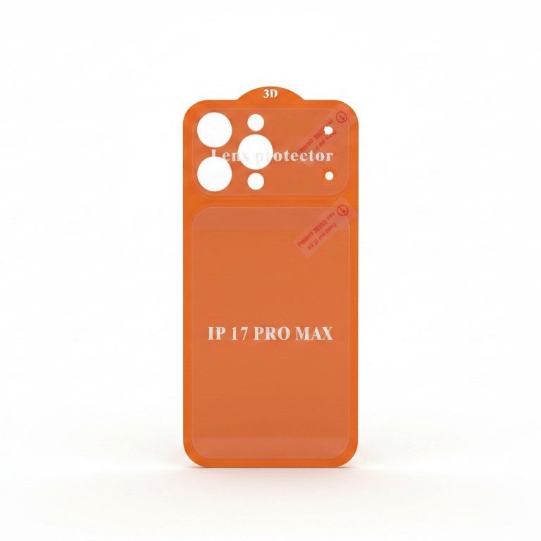 Mili iPhone 17 Pro 3D Invisible Armor Lens ve Gövde Seti